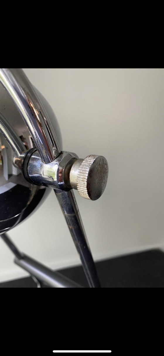 Image 1 of Lampada da tavolo vintage a forma di bulbo oculare