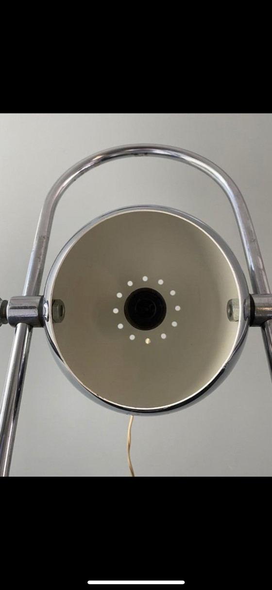 Image 1 of Lampada da tavolo vintage a forma di bulbo oculare