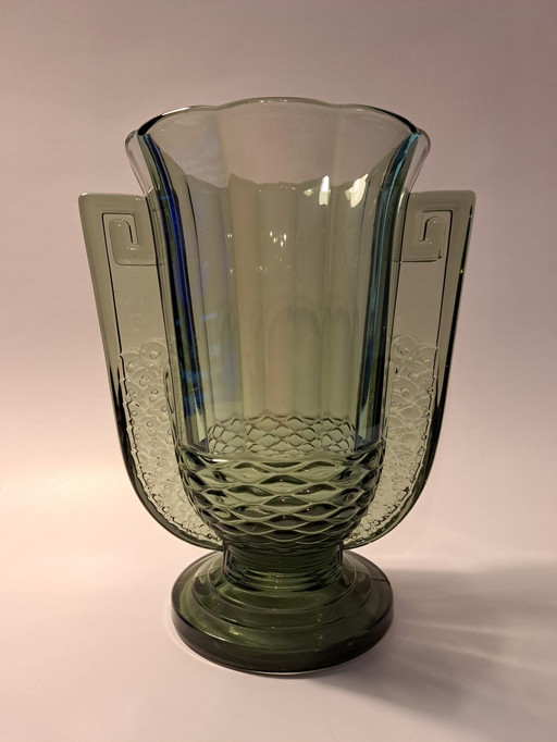 Val Saint Lambert Luxval Vase