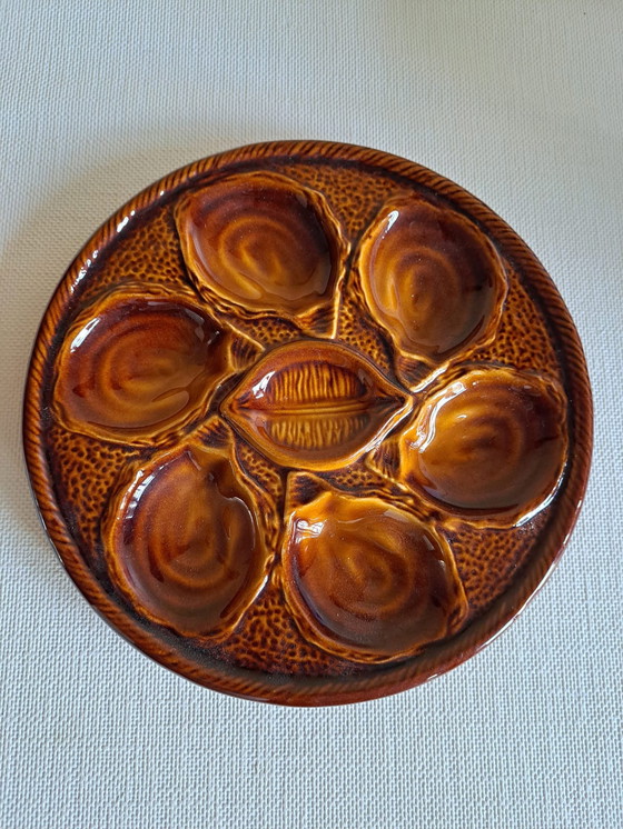 Image 1 of 6x S' Clement oyster plates