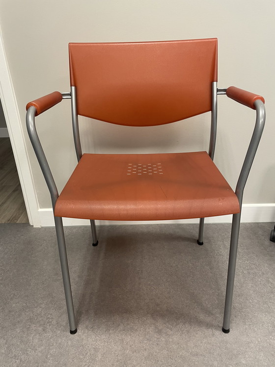 Image 1 of 8x Ahrend chair with armrest