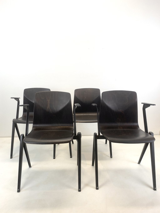 4x Galvanitas S22 Chair