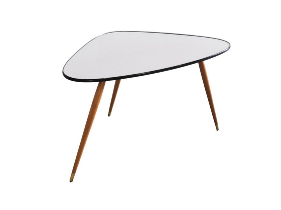 Image 1 of Tavolino da caffè vintage a forma di rene