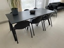 Vintage dining room set + 2 side tables