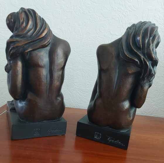 Image 1 of 2x Art Deco bookend