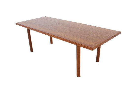 Image 1 of Hans J. Wegner pour Andreas Tuck, Mid Century Teak Coffee Table, Danemark 1957