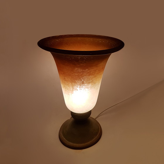 Image 1 of Italian Scavo Torchiere table lamp