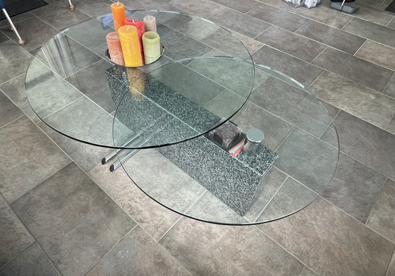 Image 1 of Rolf Benz glass coffee table