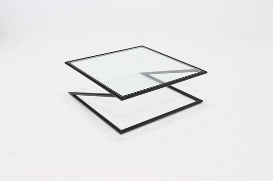 Image 1 of Dutch Post Modern 'Z' Coffee Table by Harvink 1980s