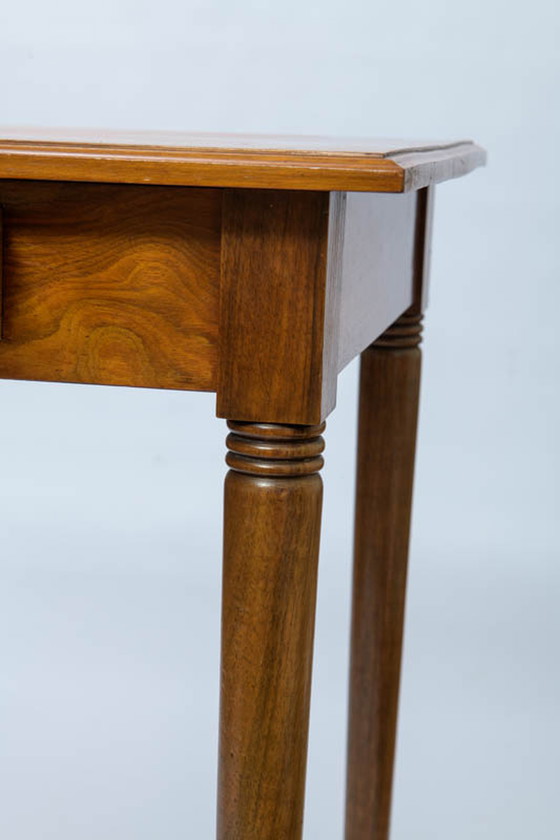 Image 1 of Jugendstihl secretaire +2x Chaise vintage