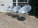 Kartell Eros chairs, 4 pieces
