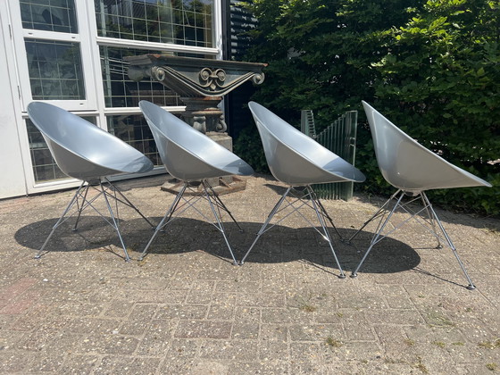 Image 1 of Chaises Kartell Eros, 4 pièces