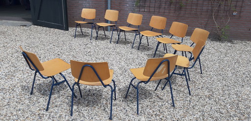 10x Car Katwijk Silla apilable