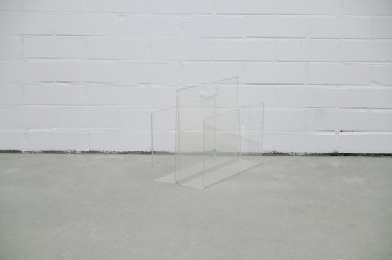 Image 1 of Plexiglass double reading rack