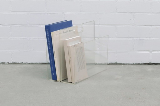 Plexiglass double reading rack