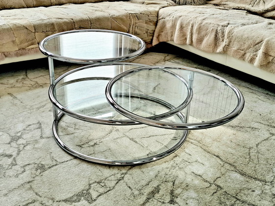 Image 1 of Table basse triple vintage
