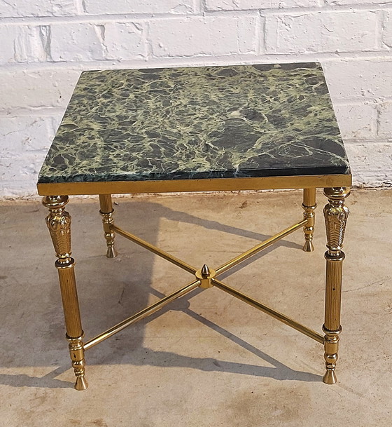 Image 1 of 3x Hollywood Regency nesting tables