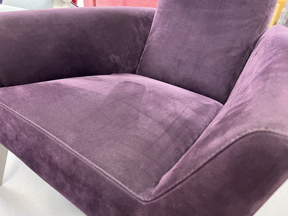 Image 1 of Leolux Elixir Relax armchair purple