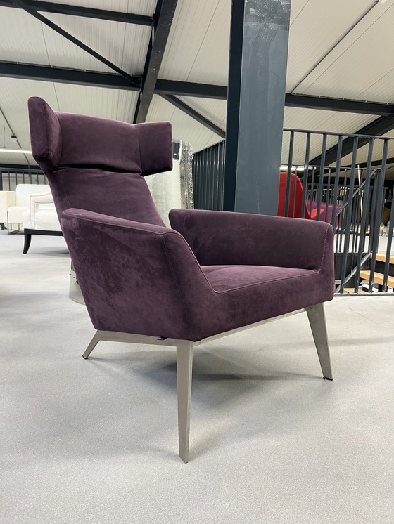 Image 1 of Fauteuil Leolux Elixir Relax violet