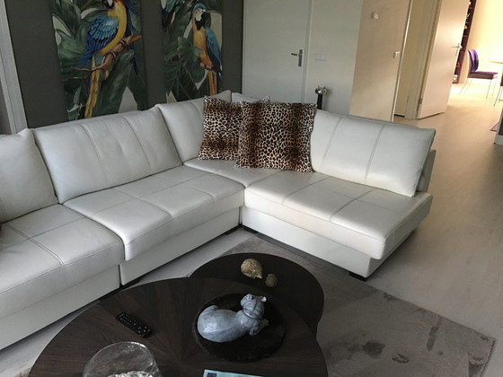 Image 1 of Sijben corner sofa white leather