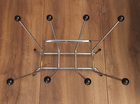 Image 1 of Mid-Century Space Age magazine rack