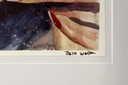 Prachtige aquarel in lijst.