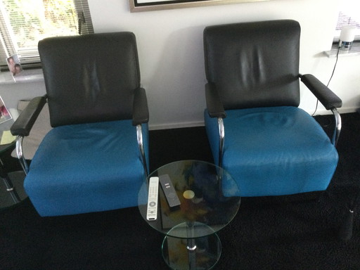 2x Montel armchairs