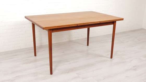 Image 1 of Table de salle à manger vintage | extensible| 1960s