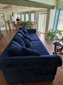 Rofra home velvet sofa