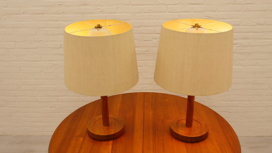 Image 1 of Table lamp | Heureka | Teak | Vintage | Lamp