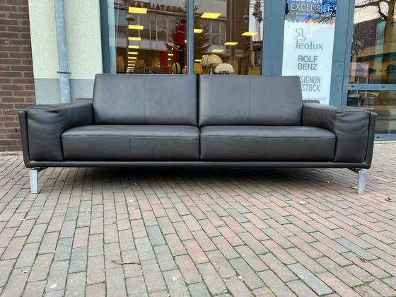 Image 1 of Leolux Bellice Sofa brown leather