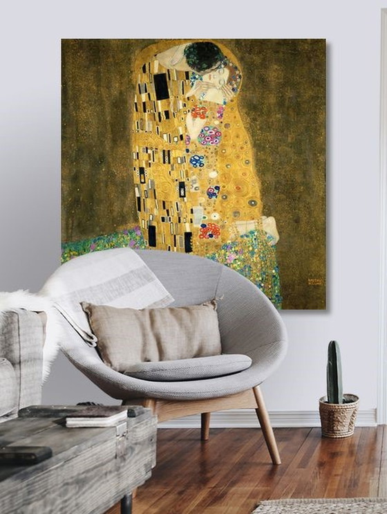 Image 1 of Gustav Klimt -- Le baiser