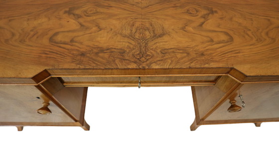 Image 1 of Vintage walnut desk