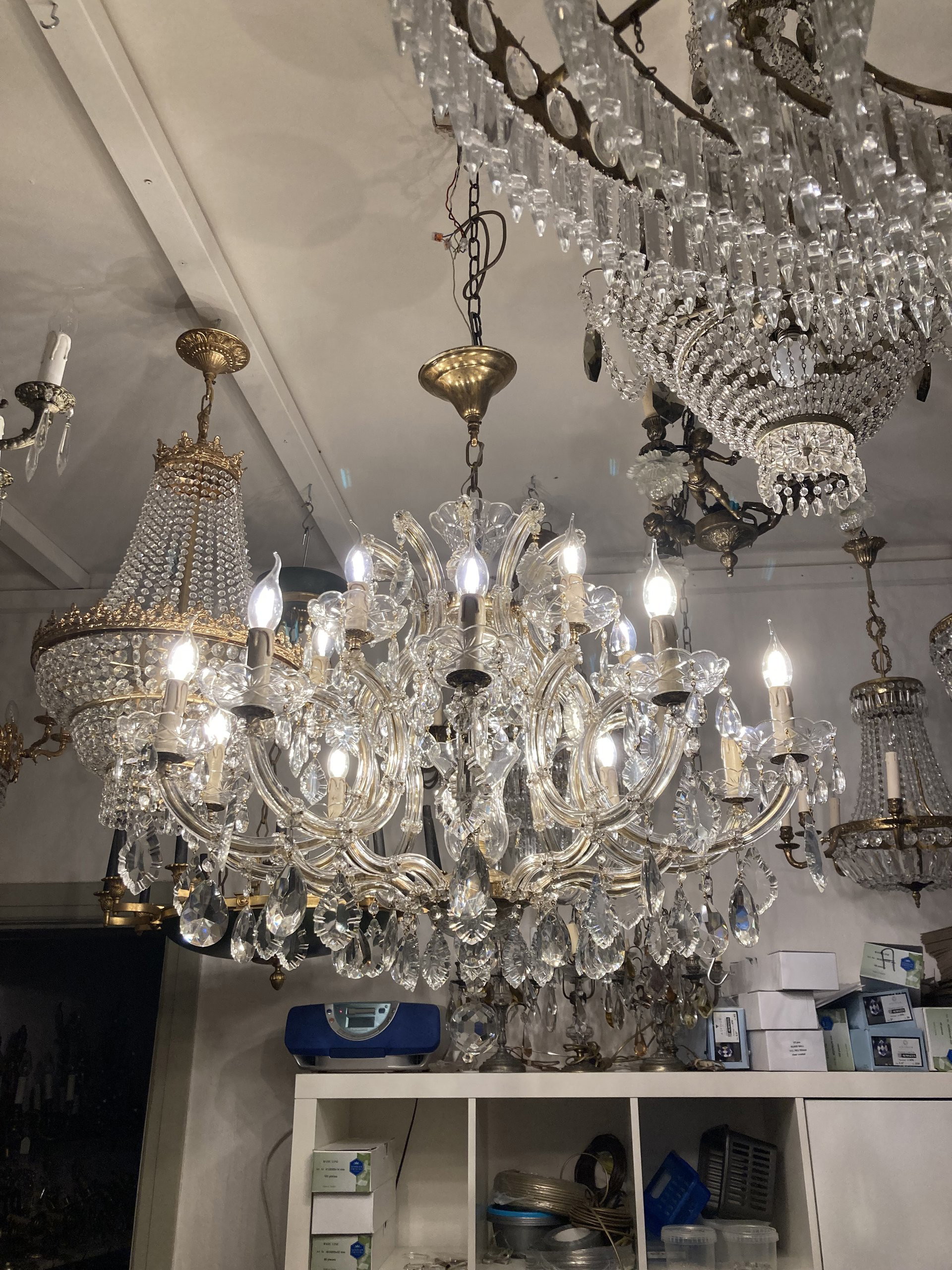 Maria theresa store chandeliers for sale