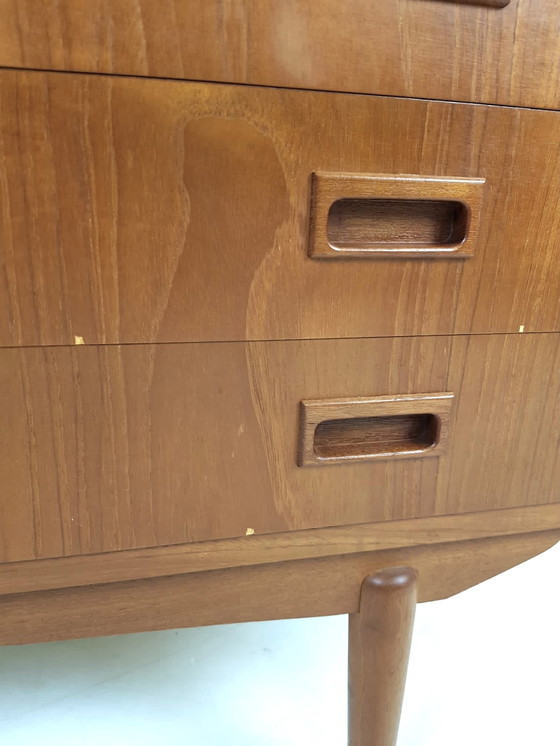 Image 1 of Segretaria danese vintage | cassettiera | scrivania in teak