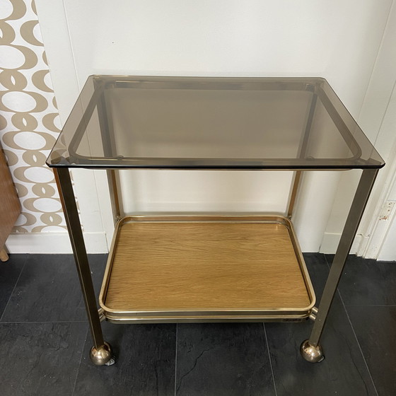 Image 1 of Italian serving trolley from Allegri, 1970s