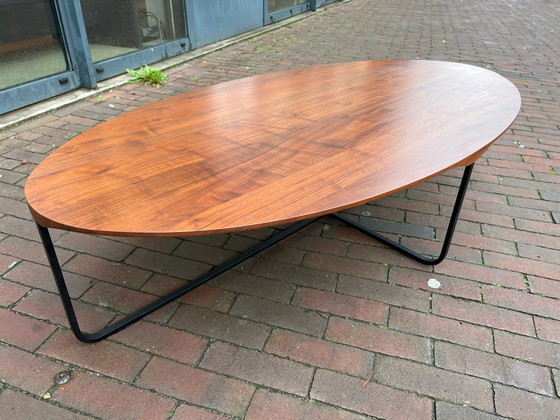 Image 1 of Montis Flint Coffee Table Walnut Wood