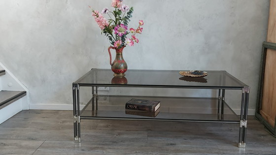 Image 1 of Table de style régence hollywoodienne +3 table d'appoint