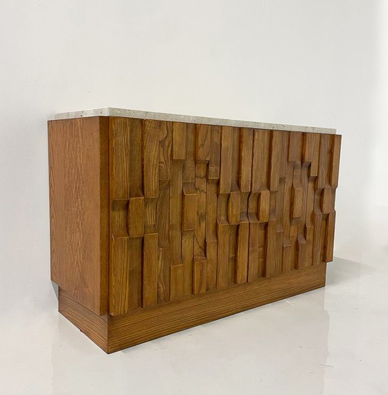 Image 1 of Contemporary Brutalist Sideboard