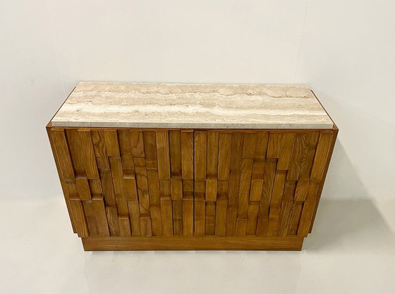 Image 1 of Buffet contemporain brutaliste