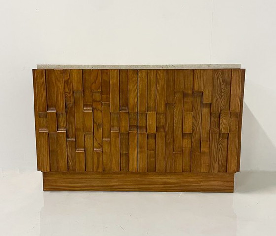 Image 1 of Contemporary Brutalist Sideboard