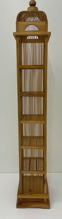 Armoire vintage en rotin