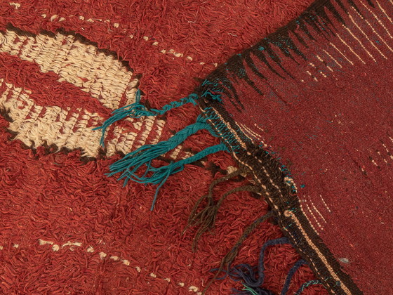 Image 1 of Azilal vintage, tapis berbère, 143 X 310 cm