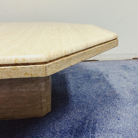 Image 1 of Travertine Coffee Table 