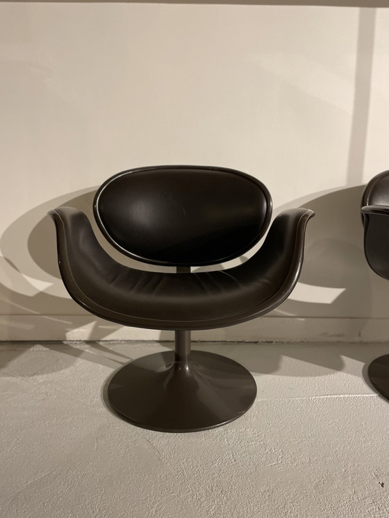 Image 1 of 2x Artifort Tulip armchair by Pierre Paulin