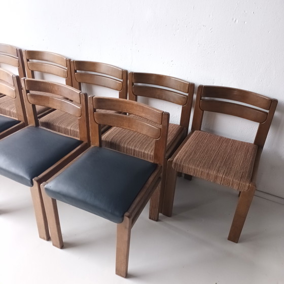 Image 1 of 10x Vintage brutalist chair