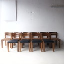 10x Vintage brutalist chair