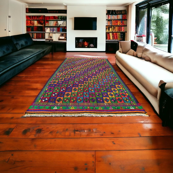 Image 1 of Tapis Kilim turc vintage