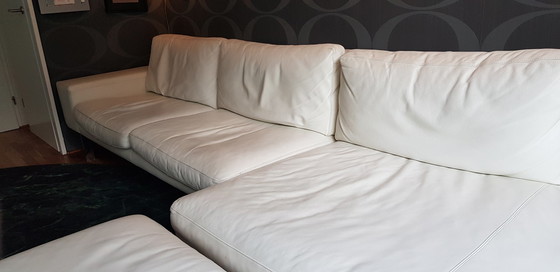 Image 1 of Leather designer sofa