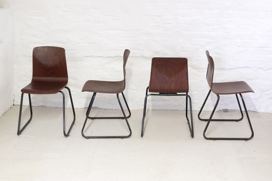 Image 1 of 4x Elmar Flötotto stacking chair